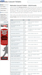 Mobile Screenshot of nebraskaconcerttickets.com